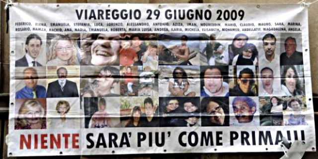 In diciotto sono morti subito, gli altri dopo una lenta agonia