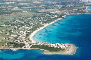 Punta Prosciutto dall'alto